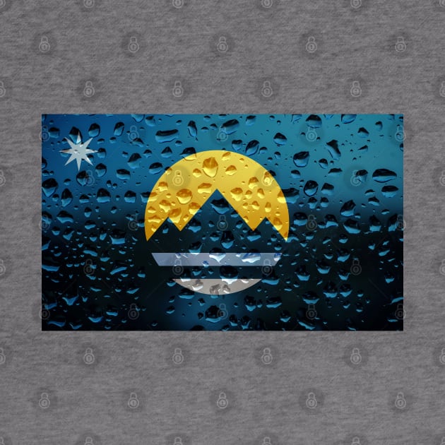 Flag of Reno - Raindrops by DrPen